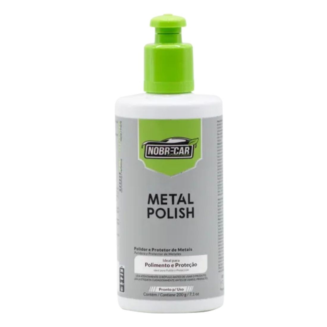 Limpador e Polidor de Metais Nobrecar 2715 Metal Polish 200g