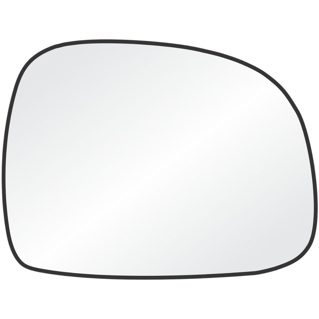 Lente Retrovisor Direito M S10/Blazer 1996 A 2010 Silverado 1997 A 2001