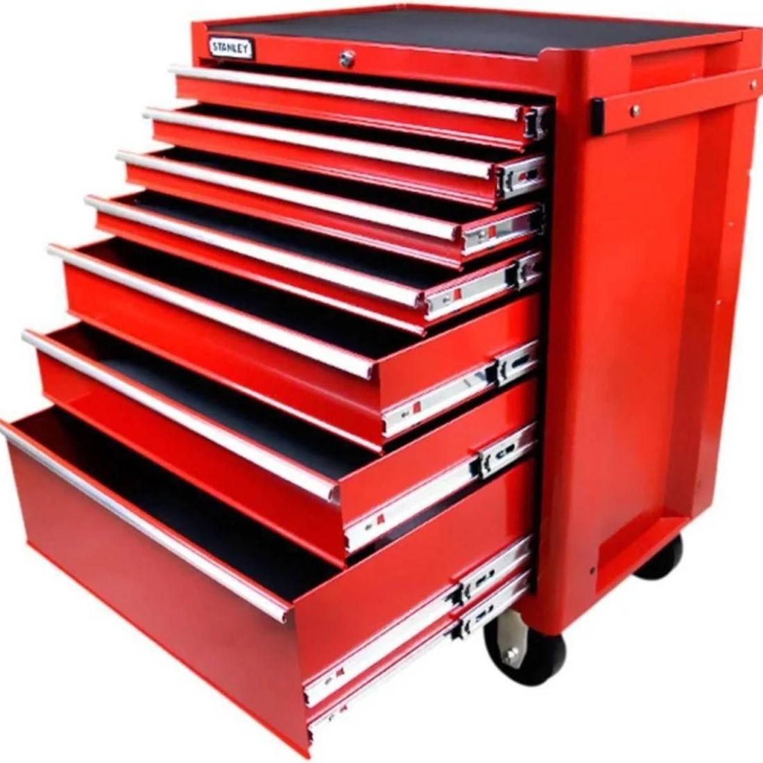 Carro Para Ferramentas Vermelho Stanley 7 Gavetas Stanley Carro Para Ferramentas Vermelho Stanley 7 Gavetas Stanley