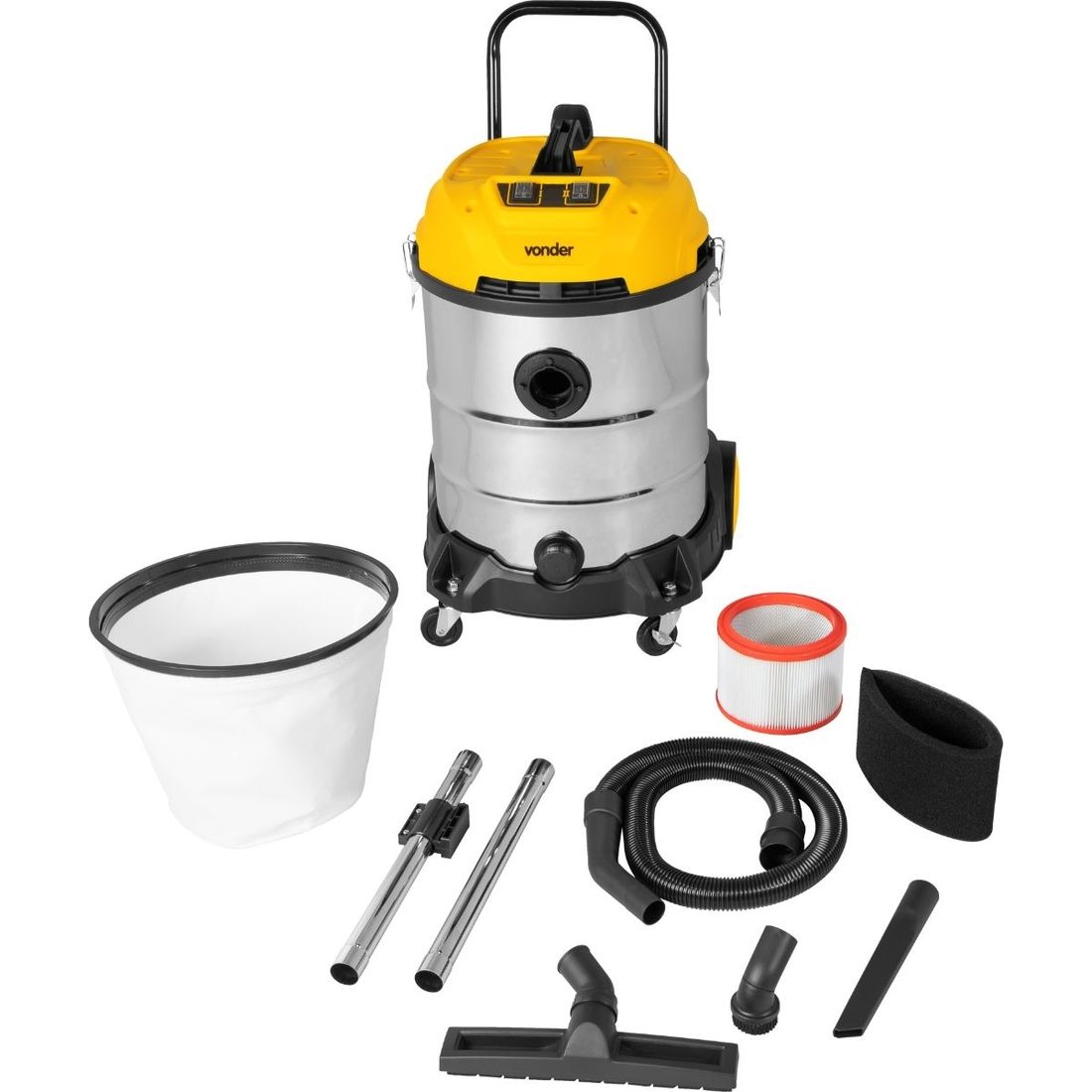 Aspirador de Pó 60L 2400W 2 Motores 220V APV2460 Vonder