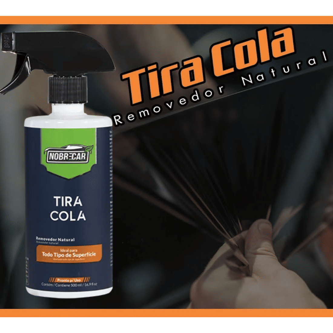 Removedor Natural Tira Cola 500ml Nobre Car 1956