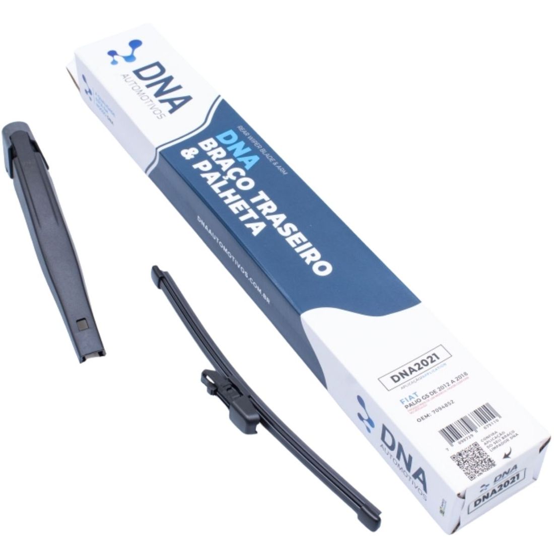Kit Braço Limpador Traseiro Palio 2012 A 2018