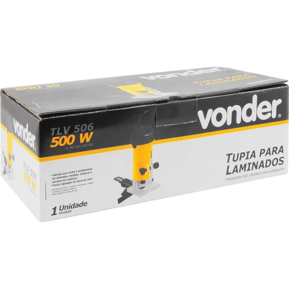 Tupia Laminadora 500W 220V TLV506 Vonder Tupia Laminadora 500W 220V TLV506 Vonder