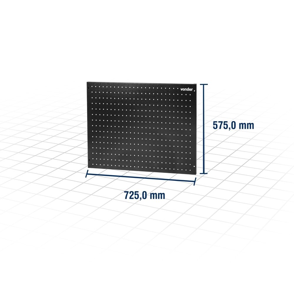Painel Expositor Perfurado 57,5x72,5cm - Vonder