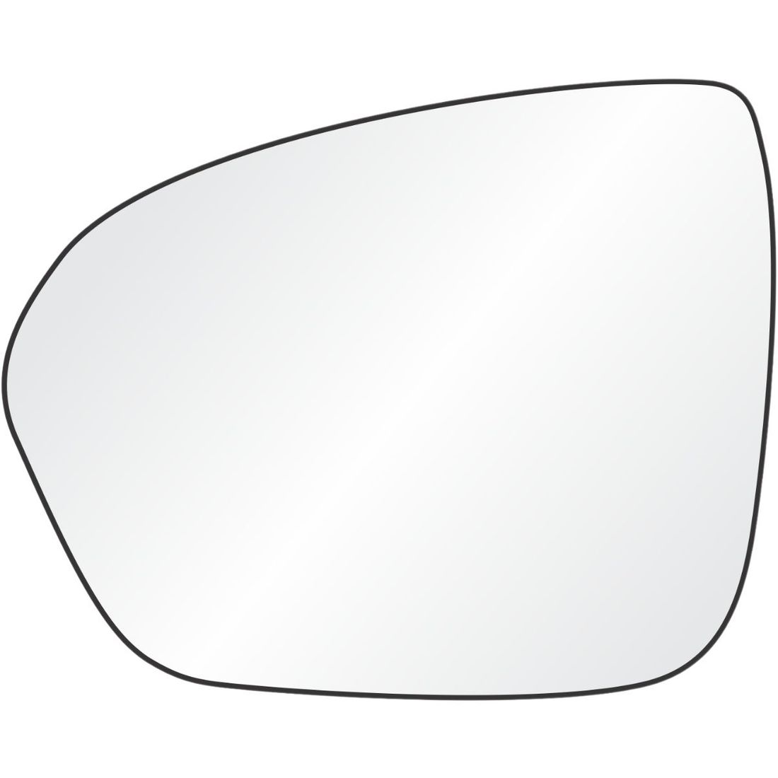 Lente Retrovisor Esquerdo Renault Duster 2020 Em Diante