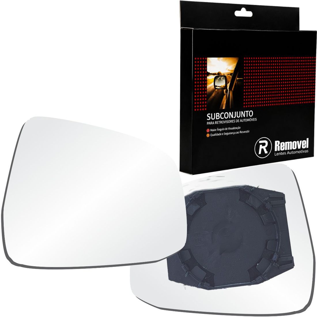 Lente Retrovisor Direito Ford Focus 2009 A 2019