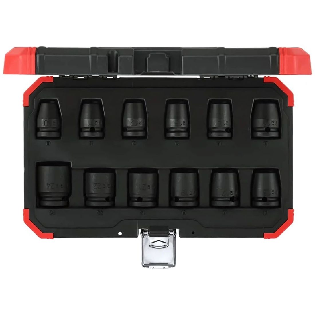 Jogo de Soquete Sextavado Impacto Gedore Red 10-24mm 12 peças GR63003012