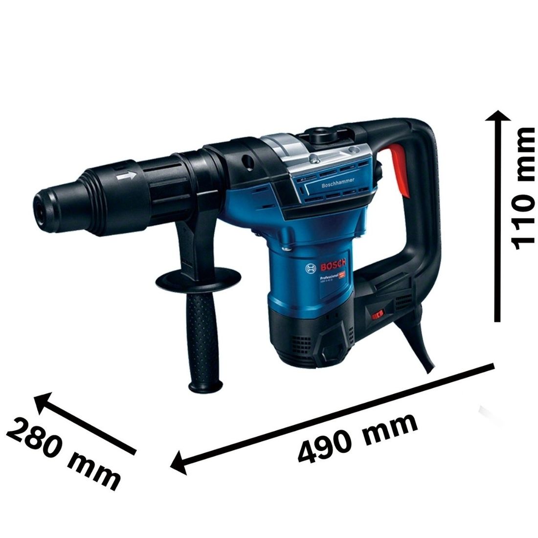 Martelo Perfurador Rompedor Bosch SDS MAX 1100W