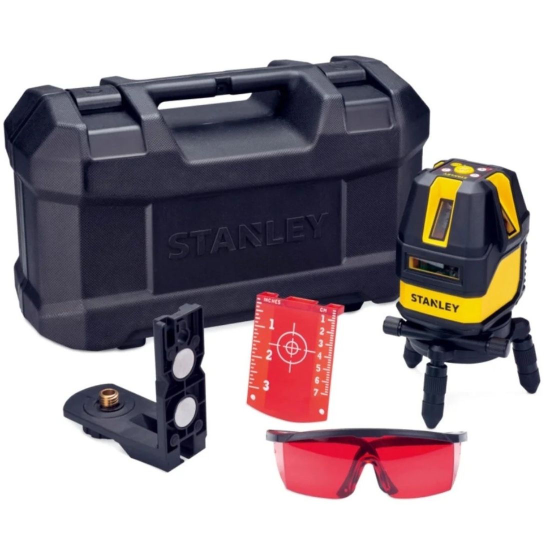 Nivelador Laser Multi Linhas Stanley STHT77512-LA 10m com Kit