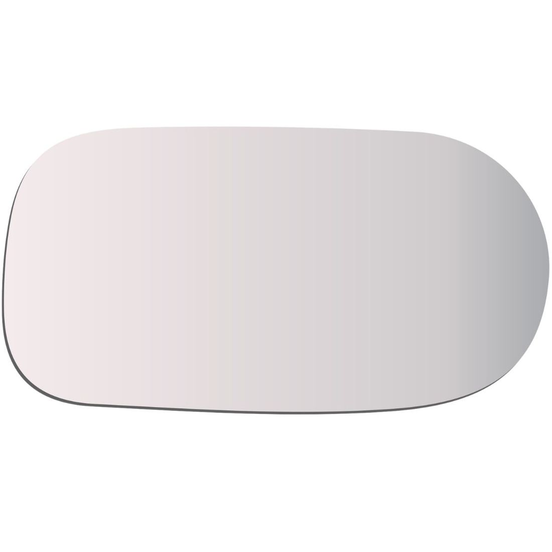 Lente Retrovisor Direito Fiat Palio Strada Siena 2004/2010 Uno 2005/2010 (Modelo Ficosa)