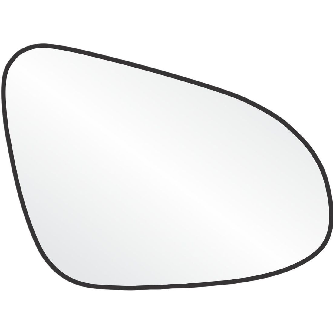 Lente Retrovisor Direito Toyota Yaris 2018 Em Diante