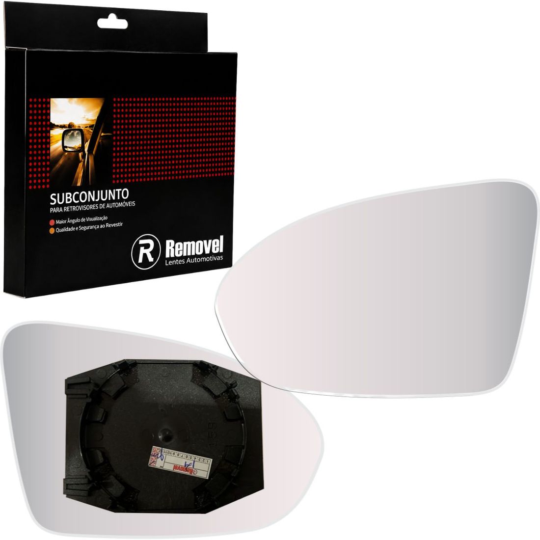 Lente Retrovisor Esquerdo GM Cruze 2018 Em Diante