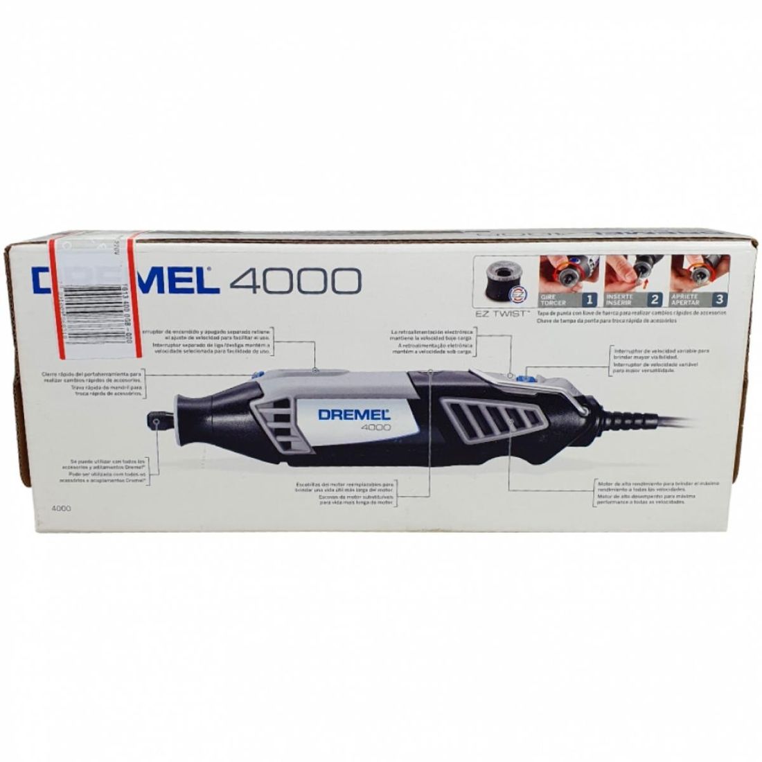 Micro retífica Dremel 4000, 220V Micro retífica Dremel 4000, 220V