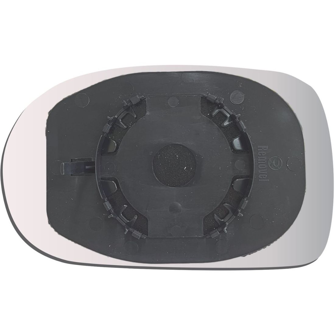 Lente Retrovisor Direito Fiat Palio Economy Strada Siena 2011 A 2017 (Modelo Ficosa)