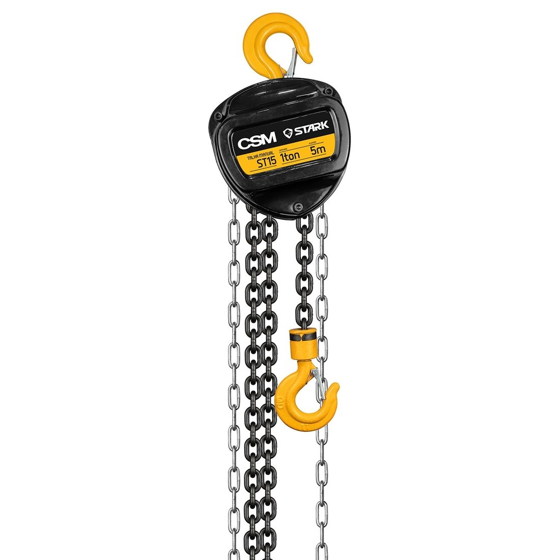 Talha de Corrente Manual 1 Tonelada Com 5m Stark CSM