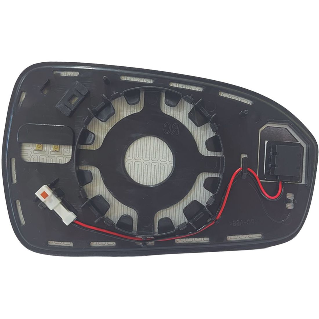 Lente Retrovisor Esquerdo Ford Fusion 2018 Em Diante - Térmico