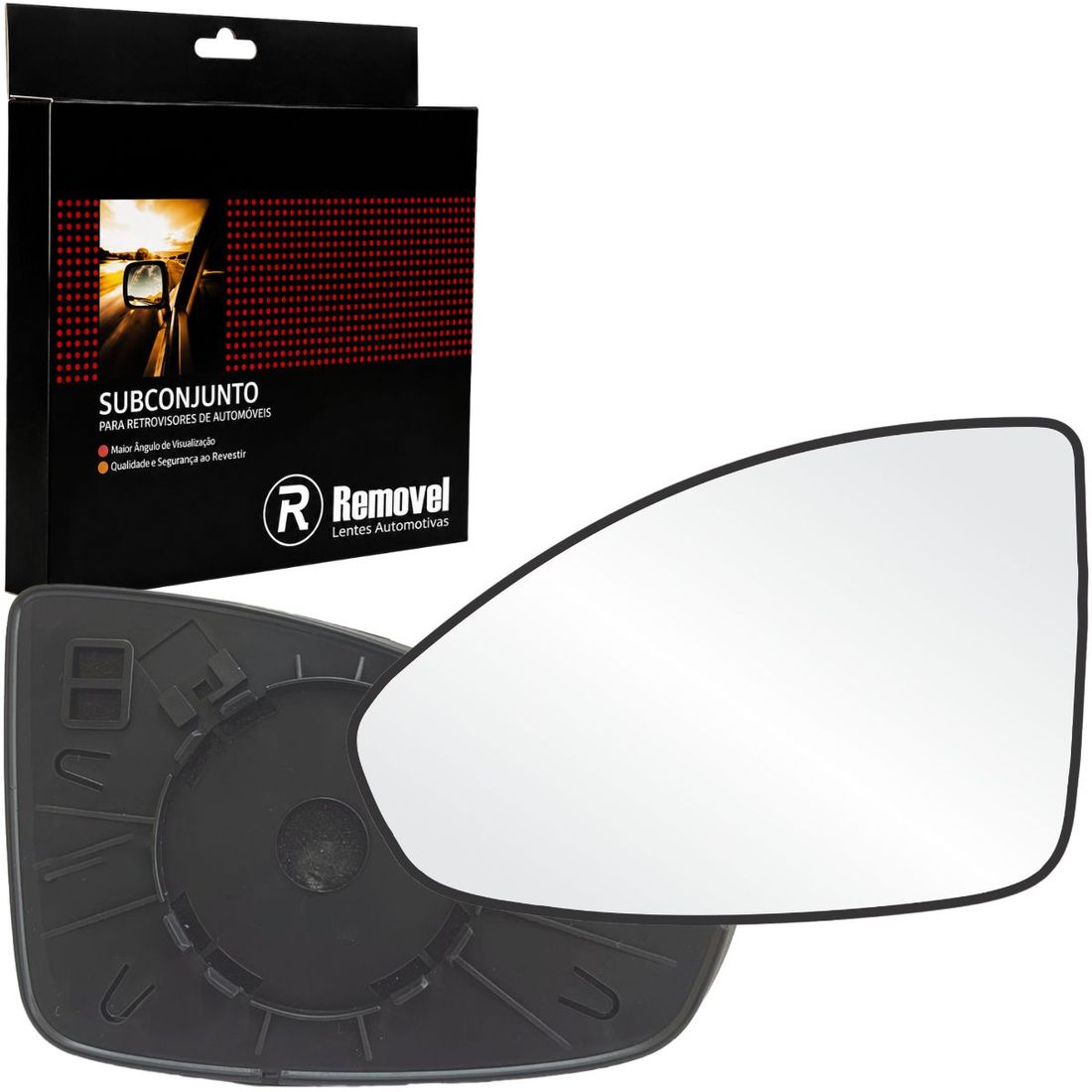 Lente Retrovisor Esquerdo GM Cruze 2008 A 2017