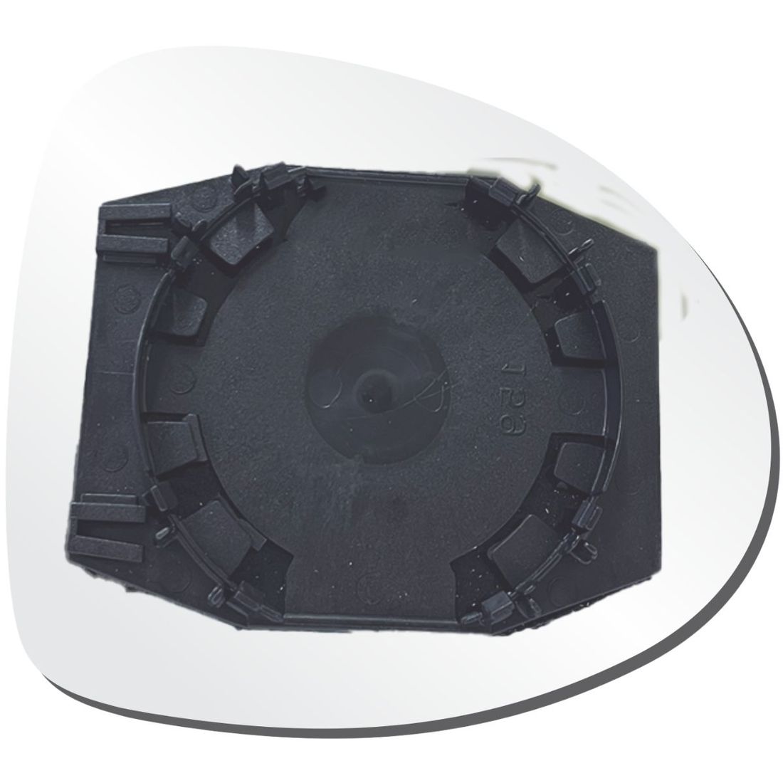 Lente Retrovisor Esquerdo Renault Clio 2013 Em Diante