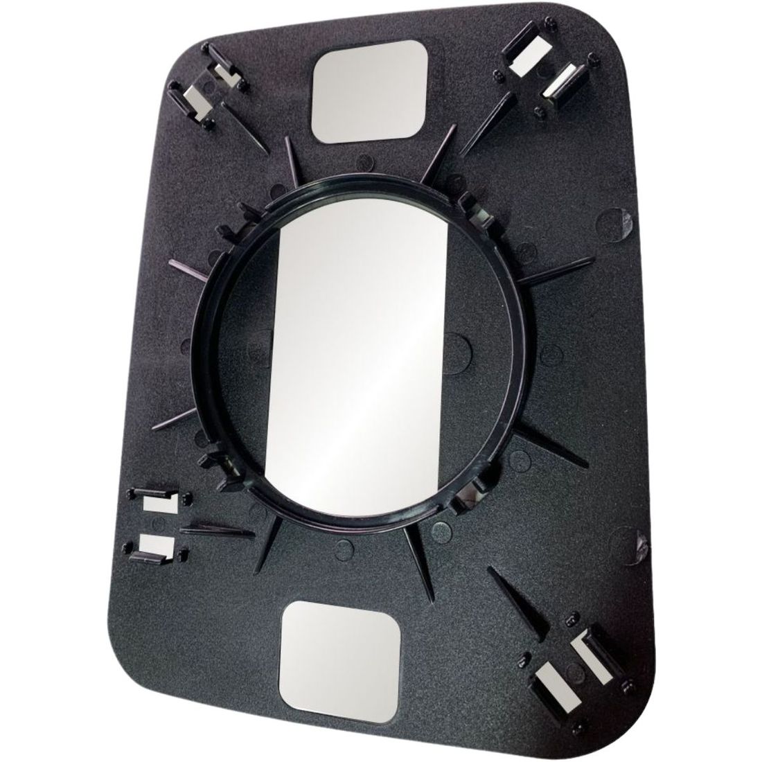 Lente Retrovisor Esquerdo Troller (Canto Redondo)