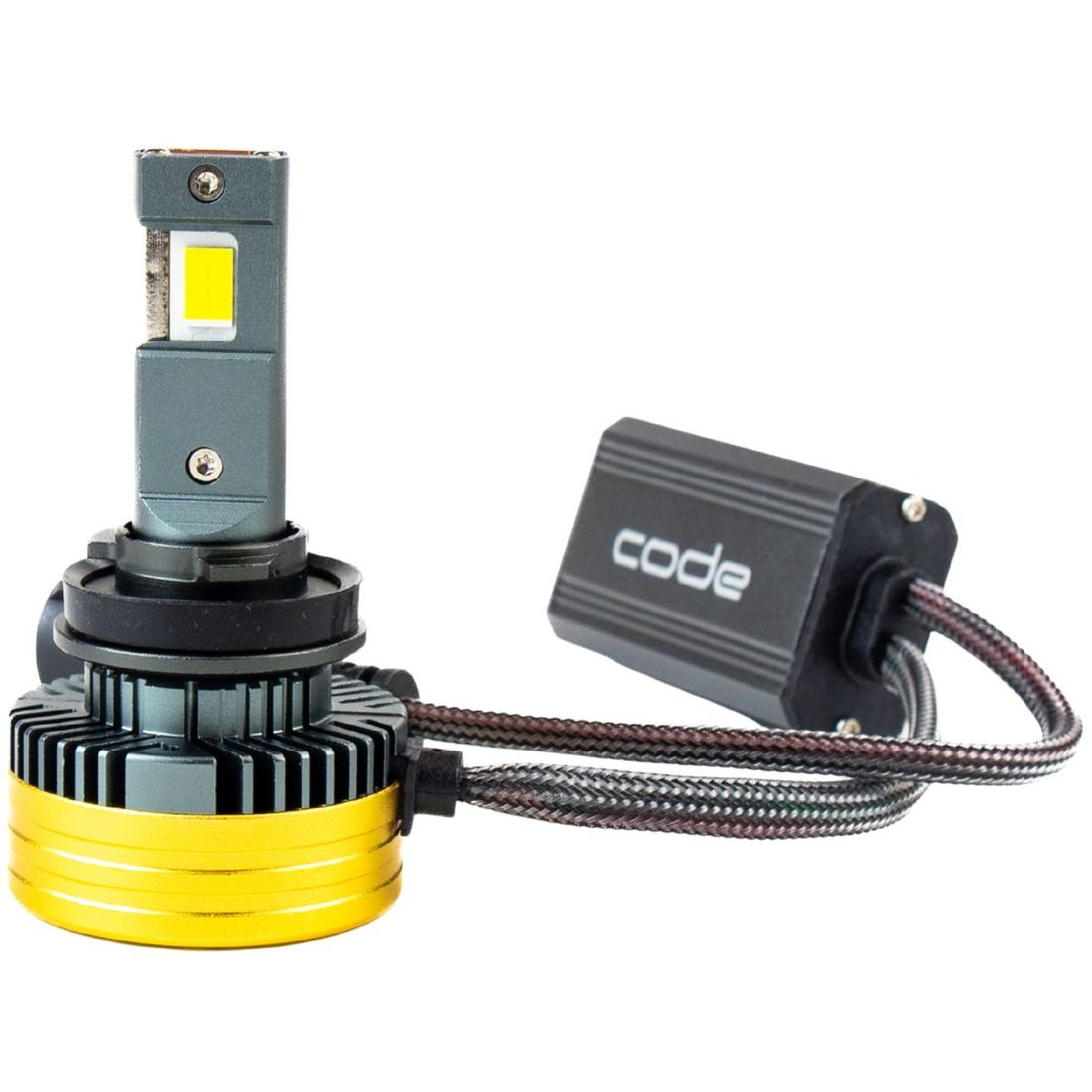 Kit Lâmpadas Ultra Led Code Extreme Force H8H9 H11 H16 6000K