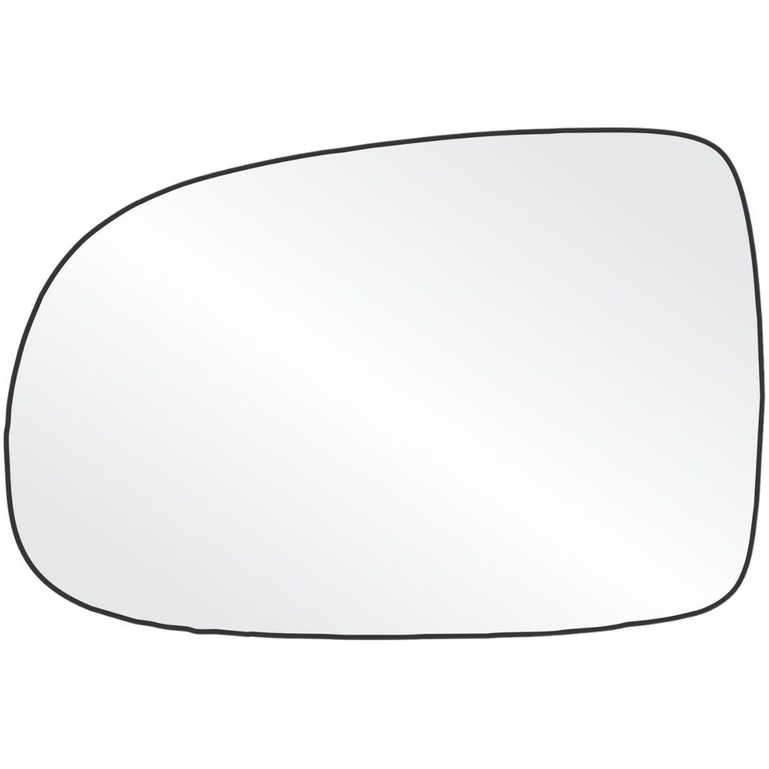 Lente Retrovisor Esquerdo GM Corsa 2003 A 2015 Montana 2003 A 2011