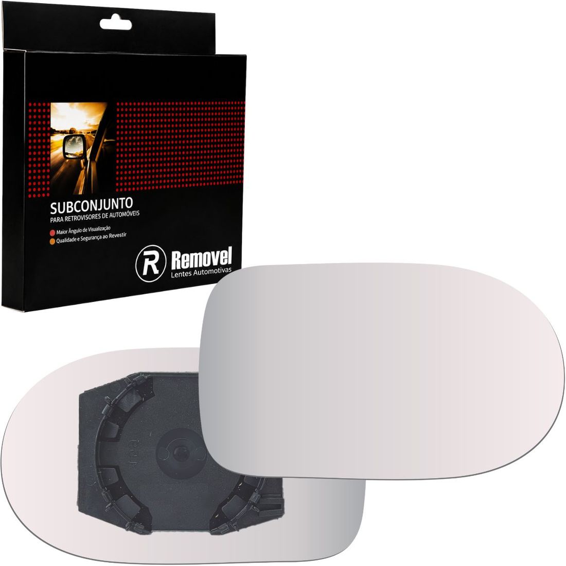 Lente Retrovisor Direito Fiat Uno Economy 2011 A 2013