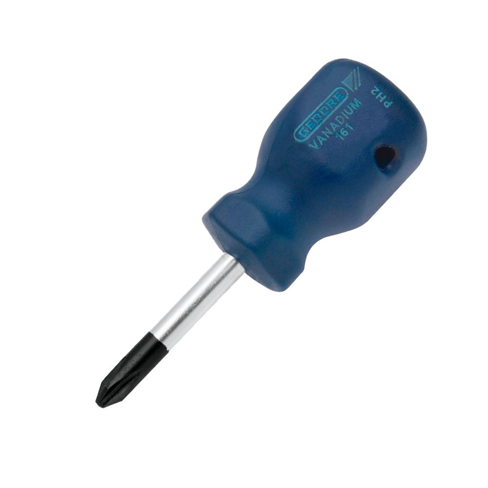 Chave Fenda Cruzada (Phillips) Gedore G 161 - 1/4 x 1.1/2 Tipo Toco
