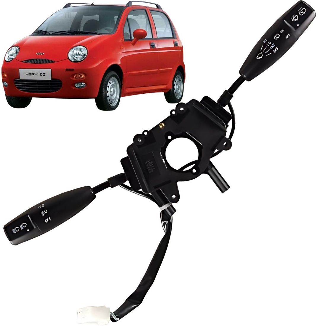 Chave de Seta e Limpador Parabrisa Chery QQ 2011 a 2014