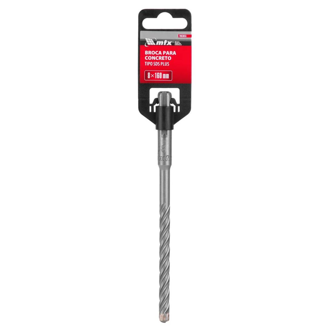 Broca 4 Pontas Encaixe SDS Plus MTX 08x160mm Broca 4 Pontas Encaixe SDS Plus MTX 08x160mm