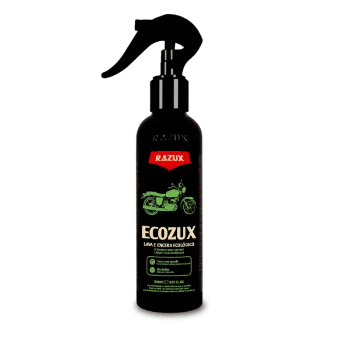 Lava a Seco em Spray para Moto Razux Ecozux 240ml Lava a Seco em Spray para Moto Razux Ecozux 240ml