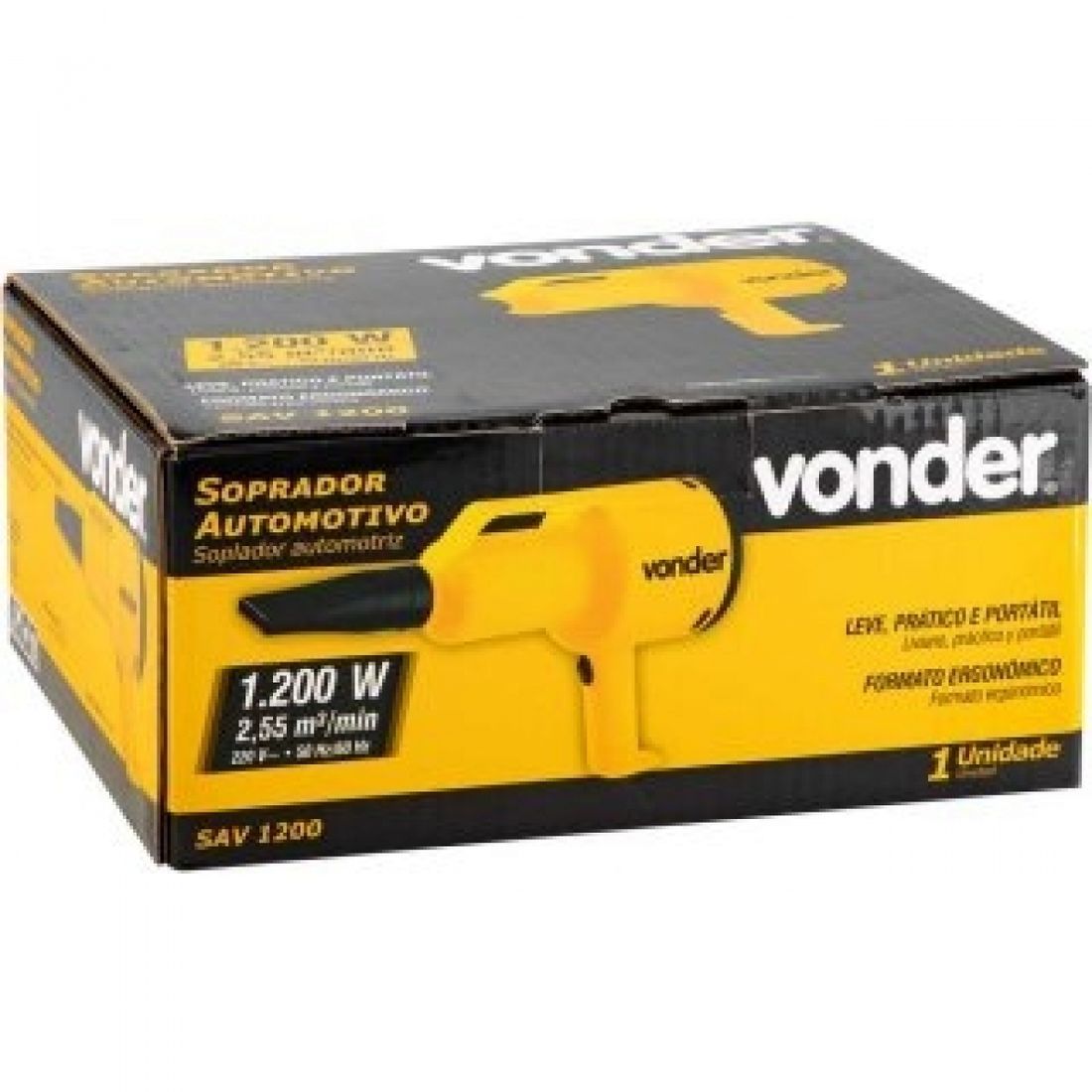 Soprador Automotivo 1200W SAV 1200 Vonder Soprador Automotivo 1200W SAV 1200 Vonder