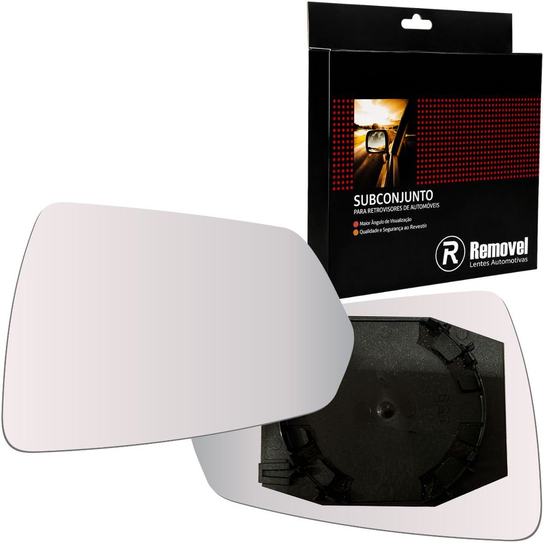Lente Retrovisor Direito VW Polo 2017 A 2021 Virtus 2018 A 2021