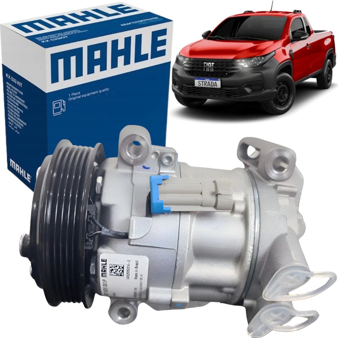 Compressor Mahle Fiat Strada Endurance 1.4 2020 A 2026