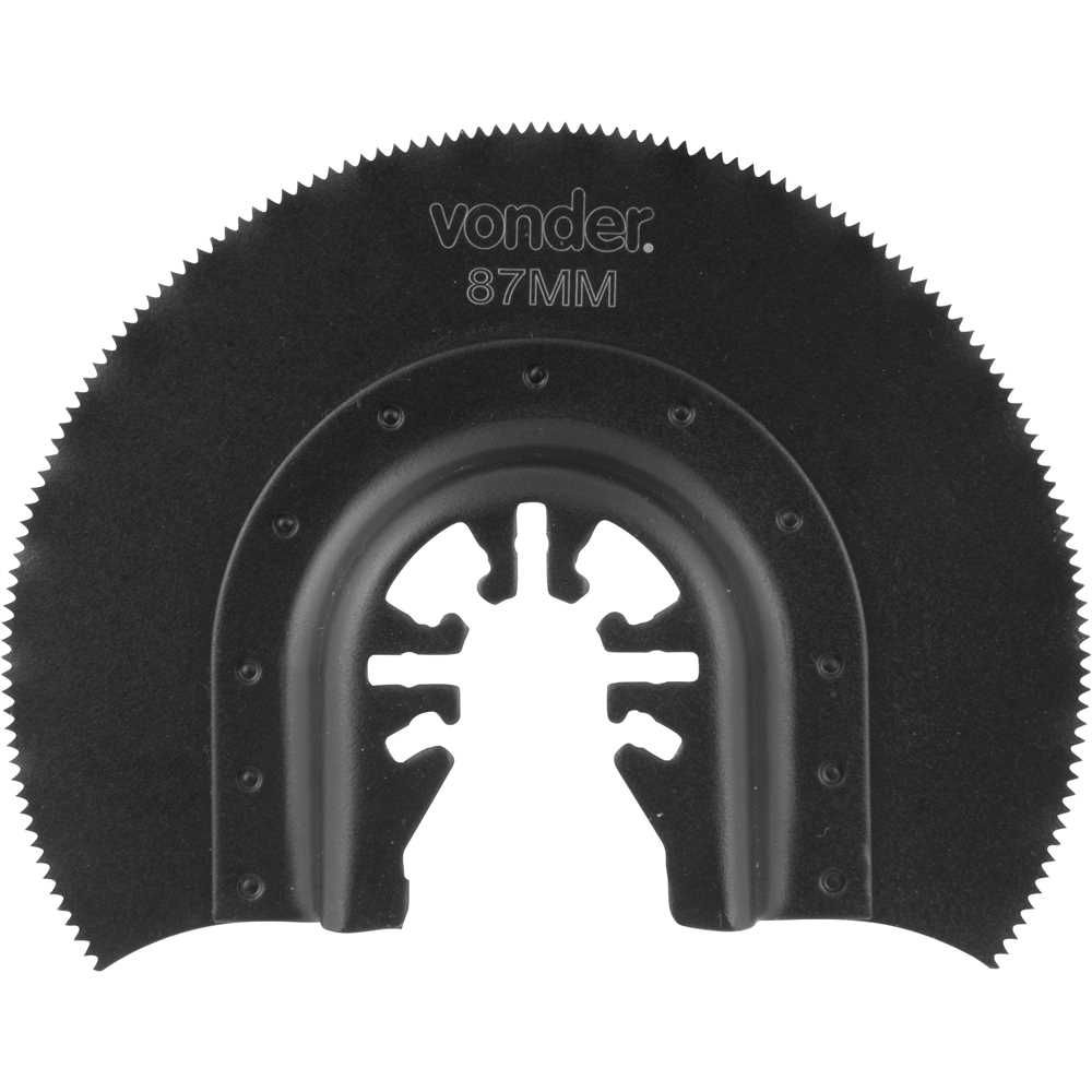 Disco de Corte Segmentado para Madeira 87 mm para Lixadeira Multifunção - VONDER Disco de Corte Segmentado para Madeira 87 mm para Lixadeira Multifunção - VONDER