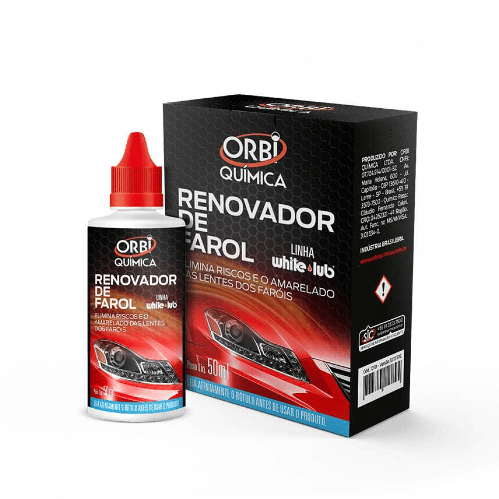 Revitalizador Líquido Farol 50ml 12628 Orbi Química