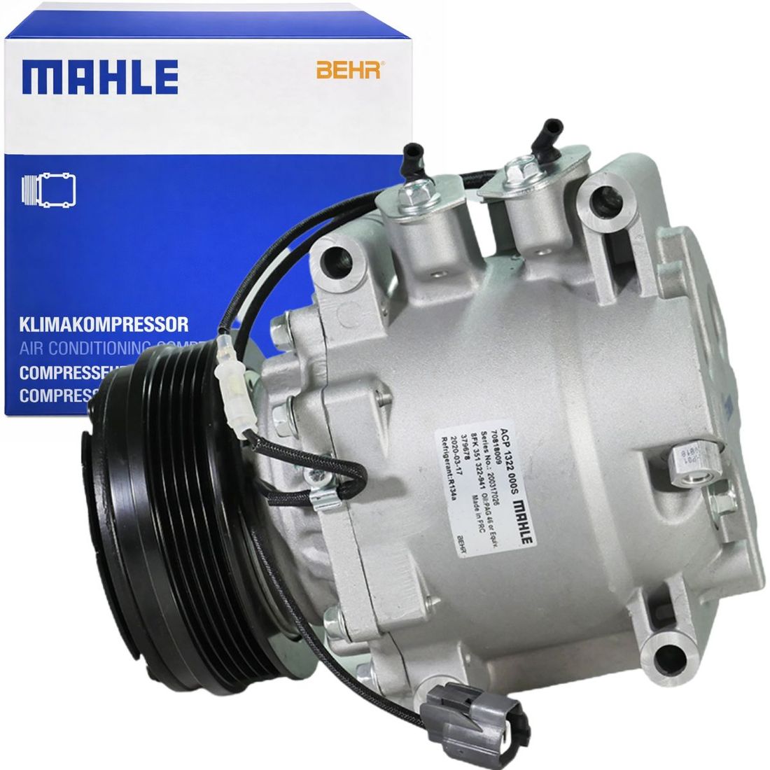 Compressor Ar Mahle Honda Fit 1.4 1.5 2003/2008