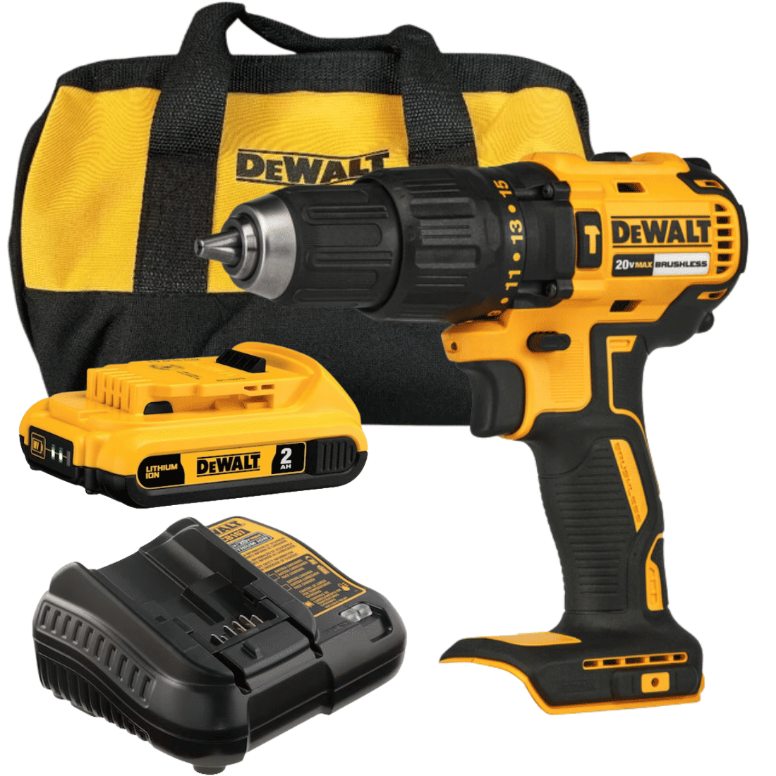 Parafusadeira e Furadeira de Impacto DCD7781D1-BR DeWalt 1/2" 20V 2Ah Parafusadeira e Furadeira de Impacto DCD7781D1-BR DeWalt 1/2" 20V 2Ah