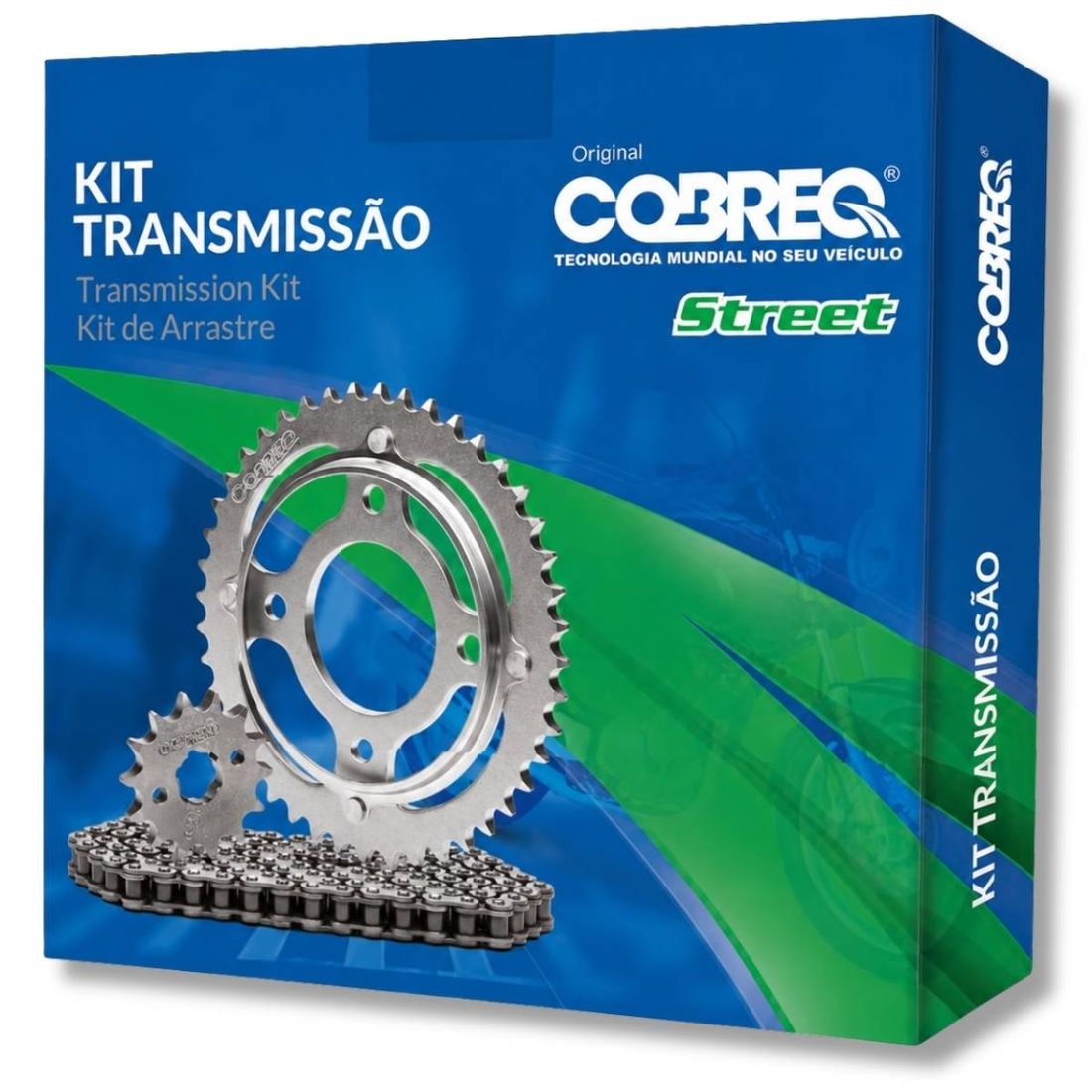 Kit Relação Cobreq Sem Retentor Honda XRE300 DE 2009 A 2016 Kit Relação Cobreq Sem Retentor Honda XRE300 DE 2009 A 2016