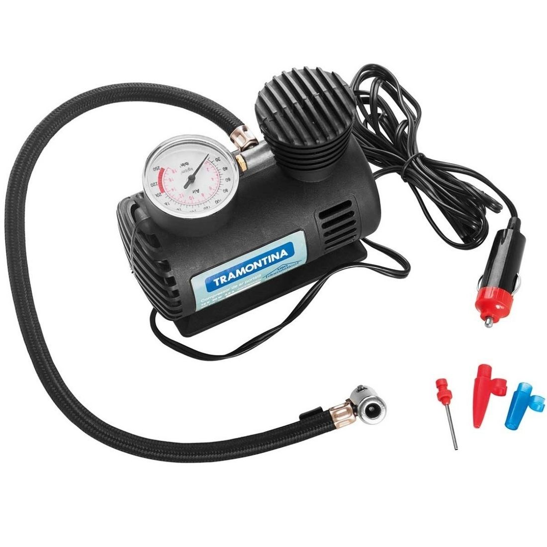 Compressor de Ar Portátil 12V - 50W Tramontina 42330/001