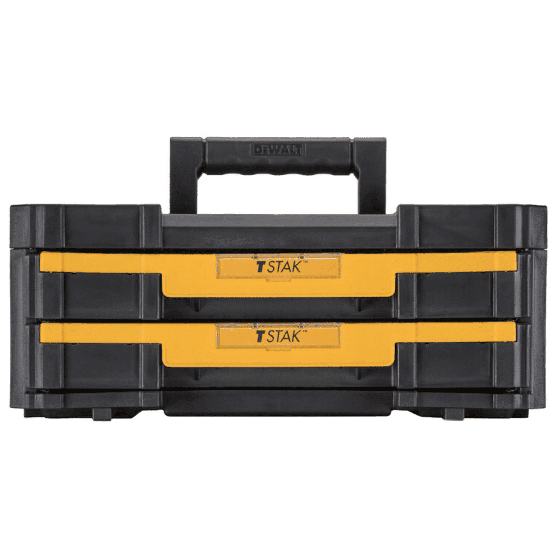 Organizador TSTAK N°4 DeWalt DWST17804 Duas Gavetas Rasas