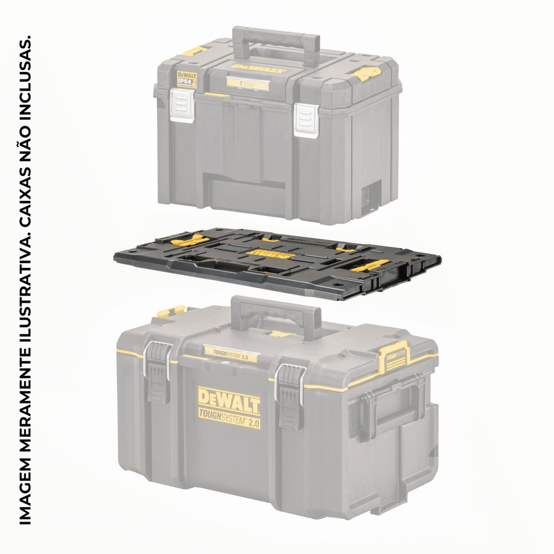 Plataforma Adaptadora TOUGHSYSTEM Para TSTAK DeWalt