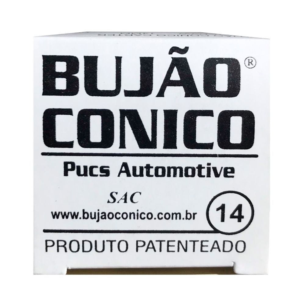 Bujao Cônico Para Carter Espanado 14mm Gol Golf Fox Astra Vectra Meriva Bujao Cônico Para Carter Espanado 14mm Gol Golf Fox Astra Vectra Meriva