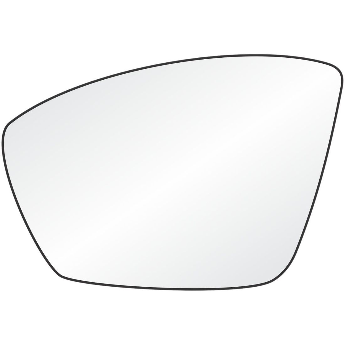 Lente Retrovisor Esquerdo Peugeot 208 2013 A 2020 2008 2015 Em Diante