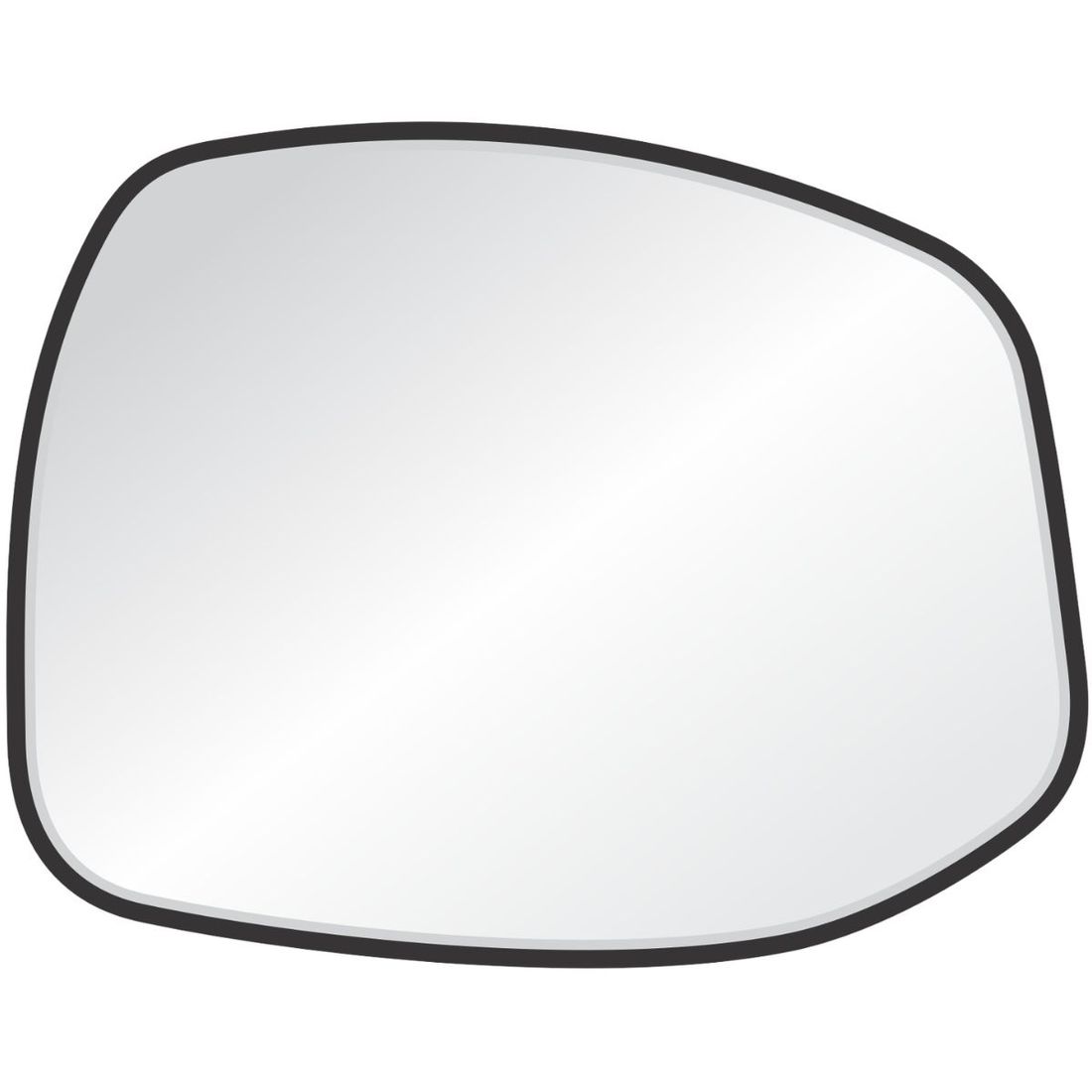 Lente Retrovisor Direito Honda Civic 2012 A 2017 (C/Pisca)