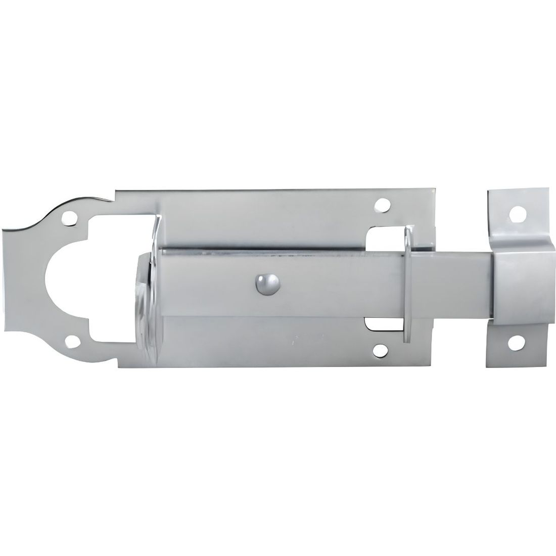 Fecho Chato Com Porta Cadeado 5 "" Zincado Vonder 127mm