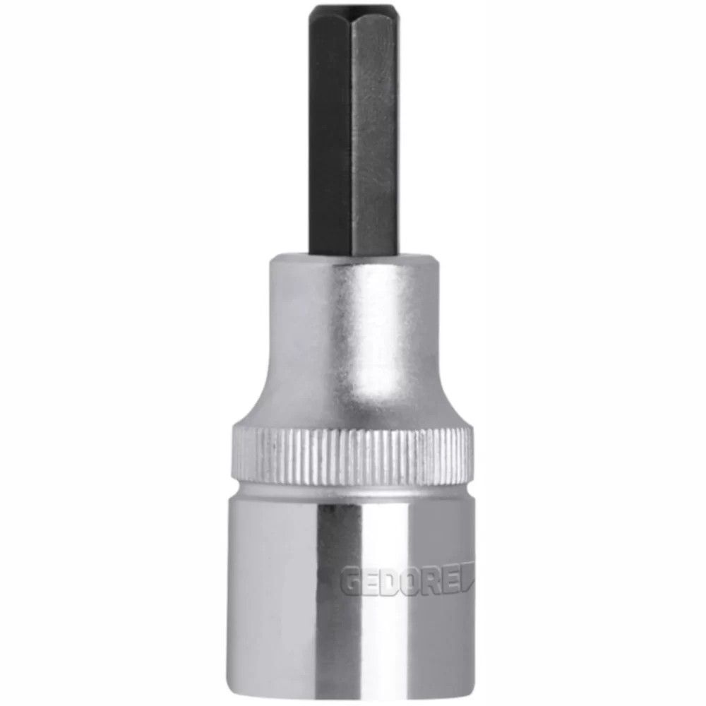 Chave Soquete Gedore RED Hexagonal (Allen) 04mm Encaixe 1/2"