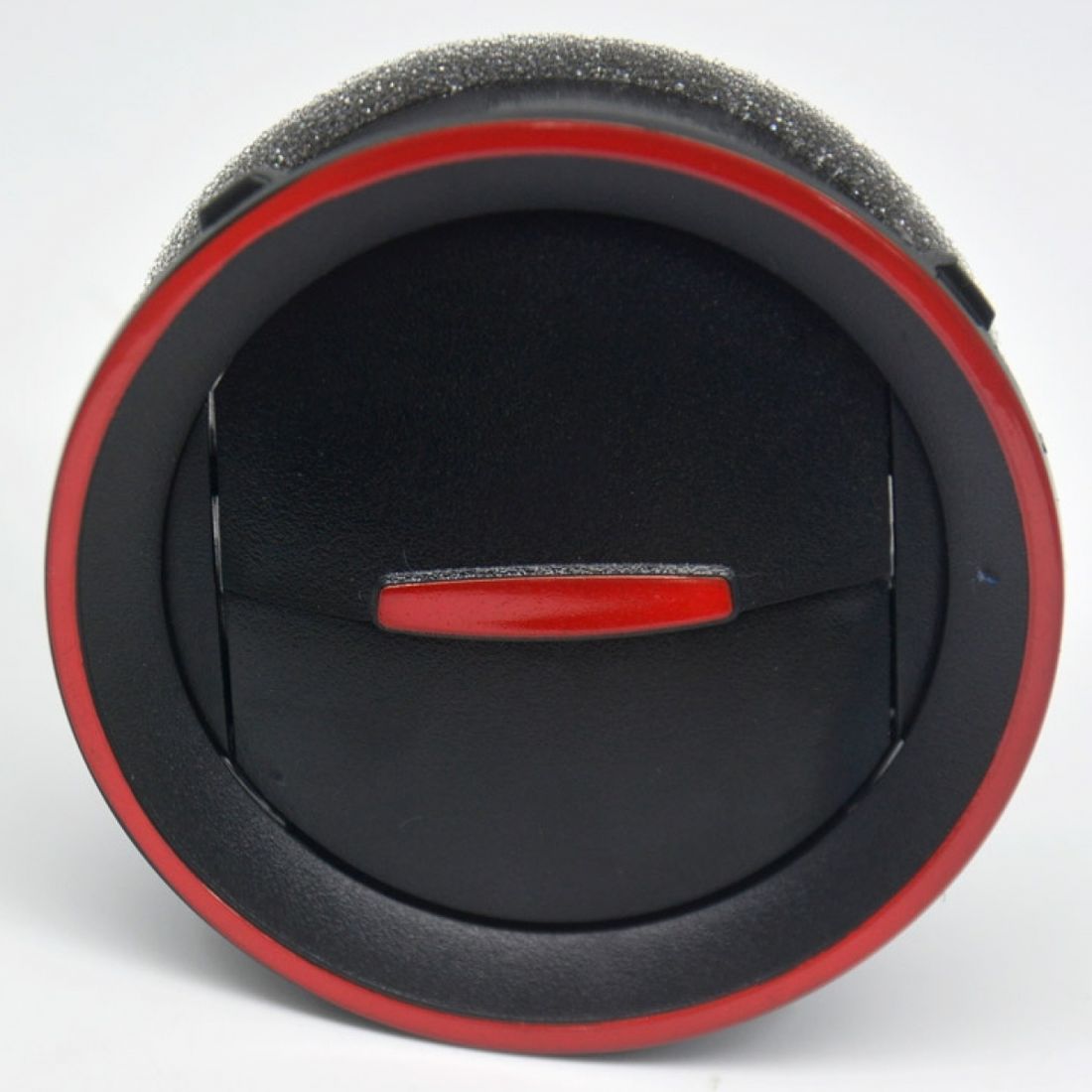 Difusor Ar VW Gol/Voyage/Saveiro G4/G5/G6 Preto C/Aro Vermelho Central/Lateral