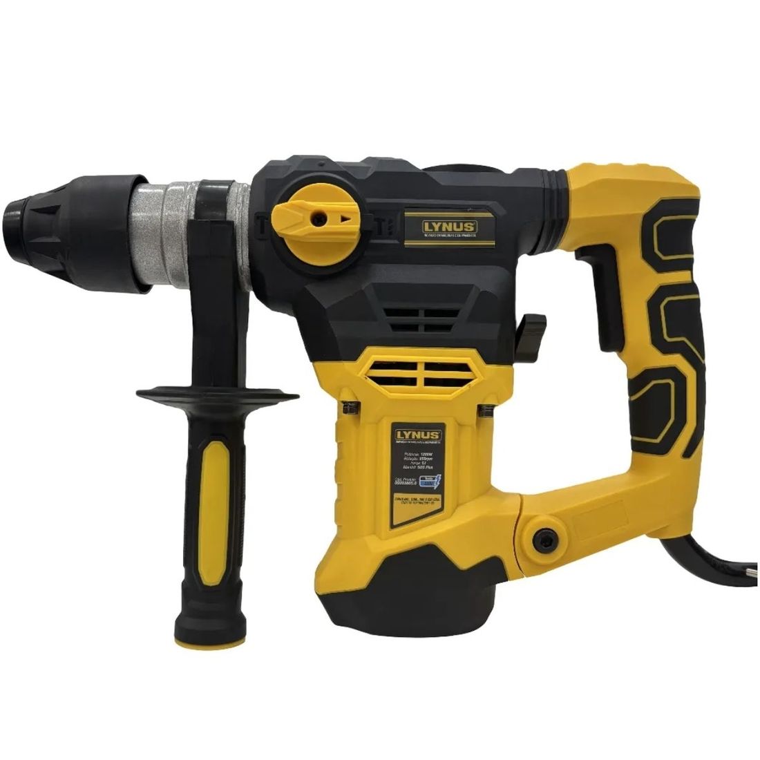 Martelo Rompedor Lynus MRL-1200 SDS Max 5Kg 220V