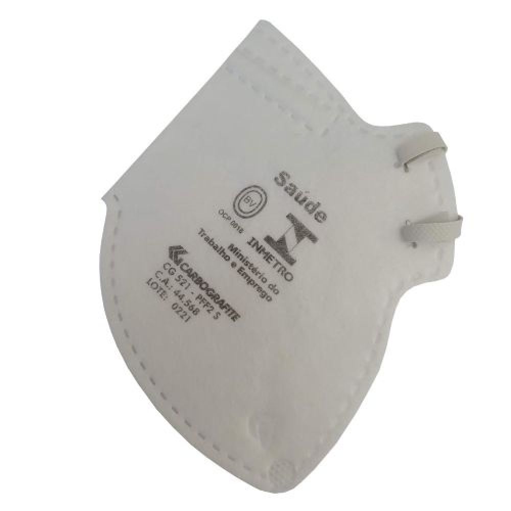 Respirador Descartável CG521 PFF2 - Carbografite