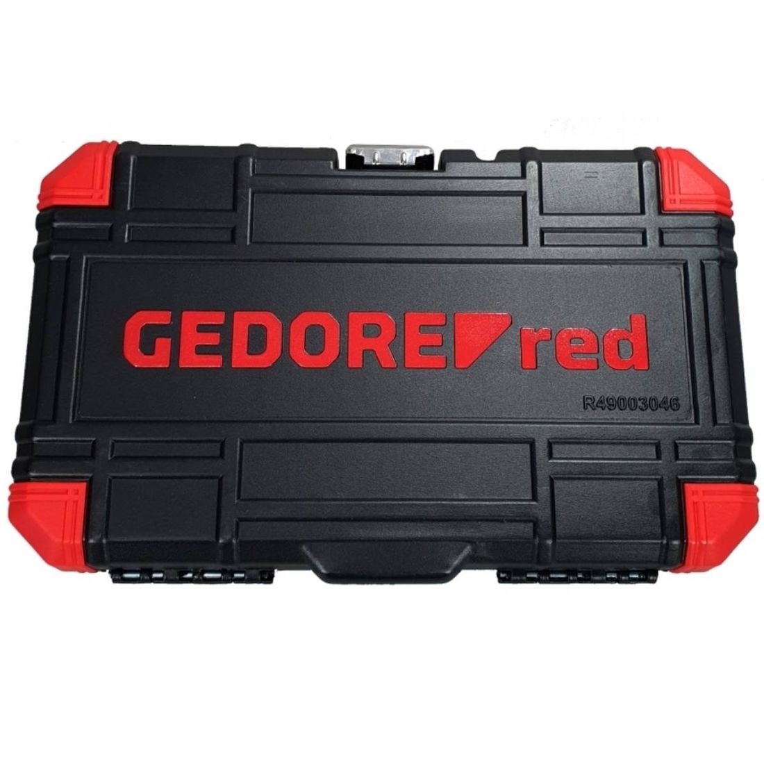 Jogo de Soquetes Gedore RED Sextavado 4-14mm 1/4" 46peças GR49003046